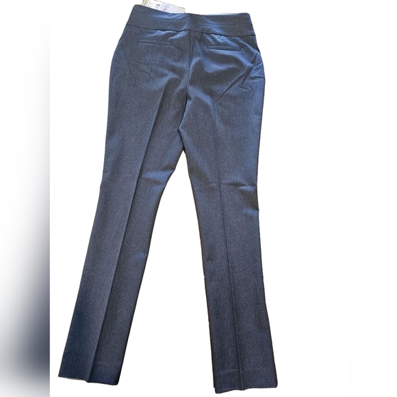 REKUCCI NWT WOMEN'S INDIGO SLIM LEG MID-RISE PLEATED PULL-ON PANTS SIZE 4 - Picture 6 of 11